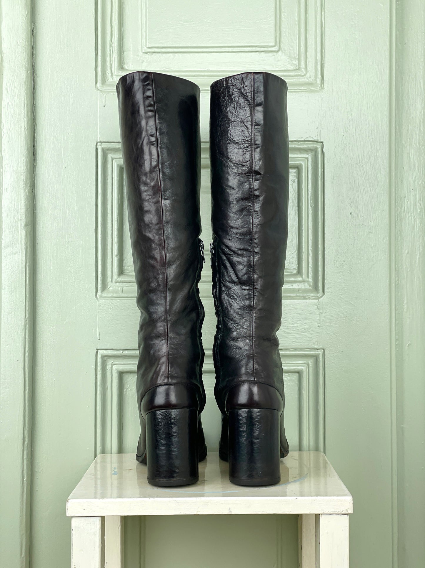 Maison Margiela AW03 Knee-High Tabi Boots