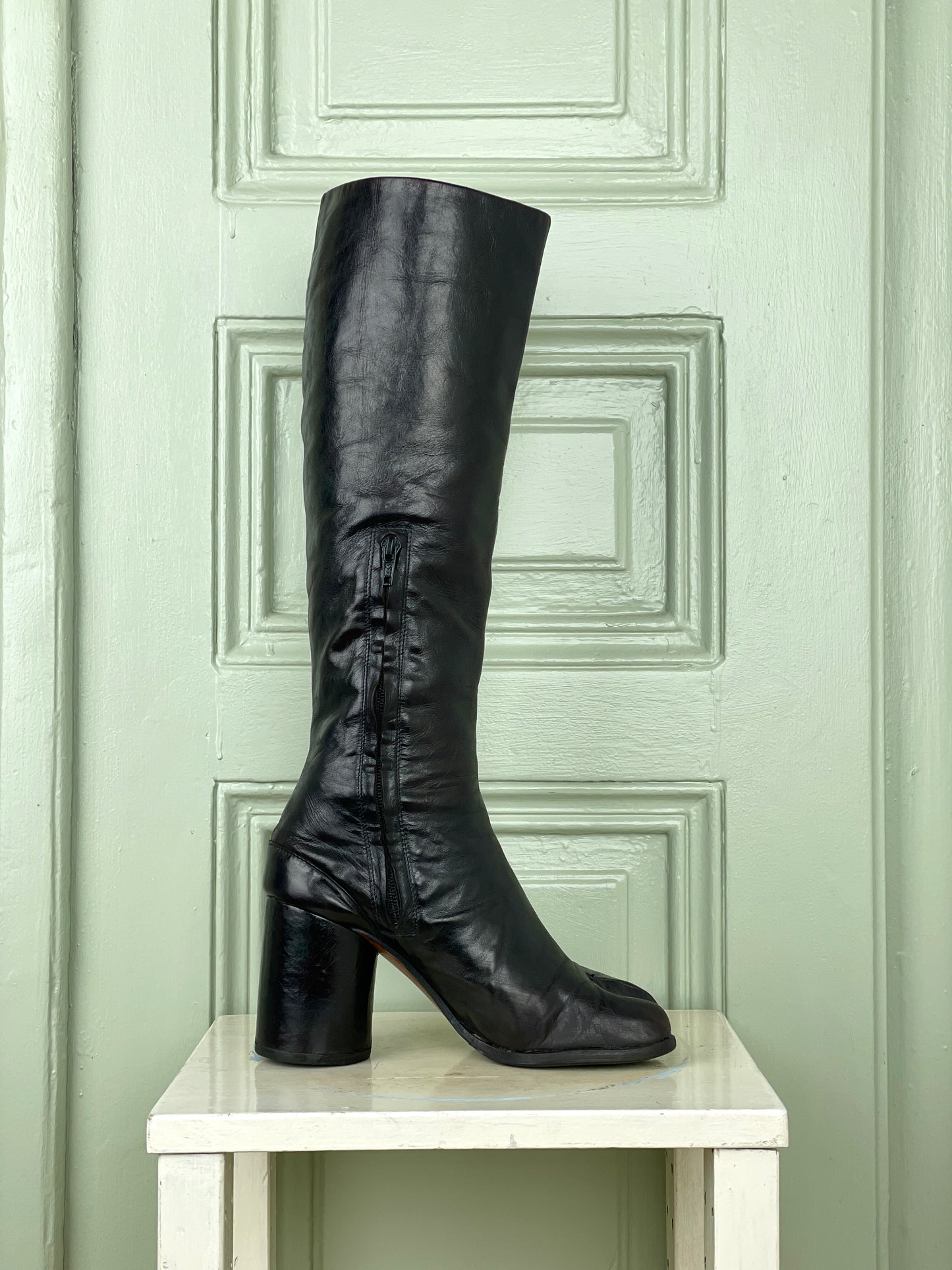Maison Margiela AW03 Knee-High Tabi Boots