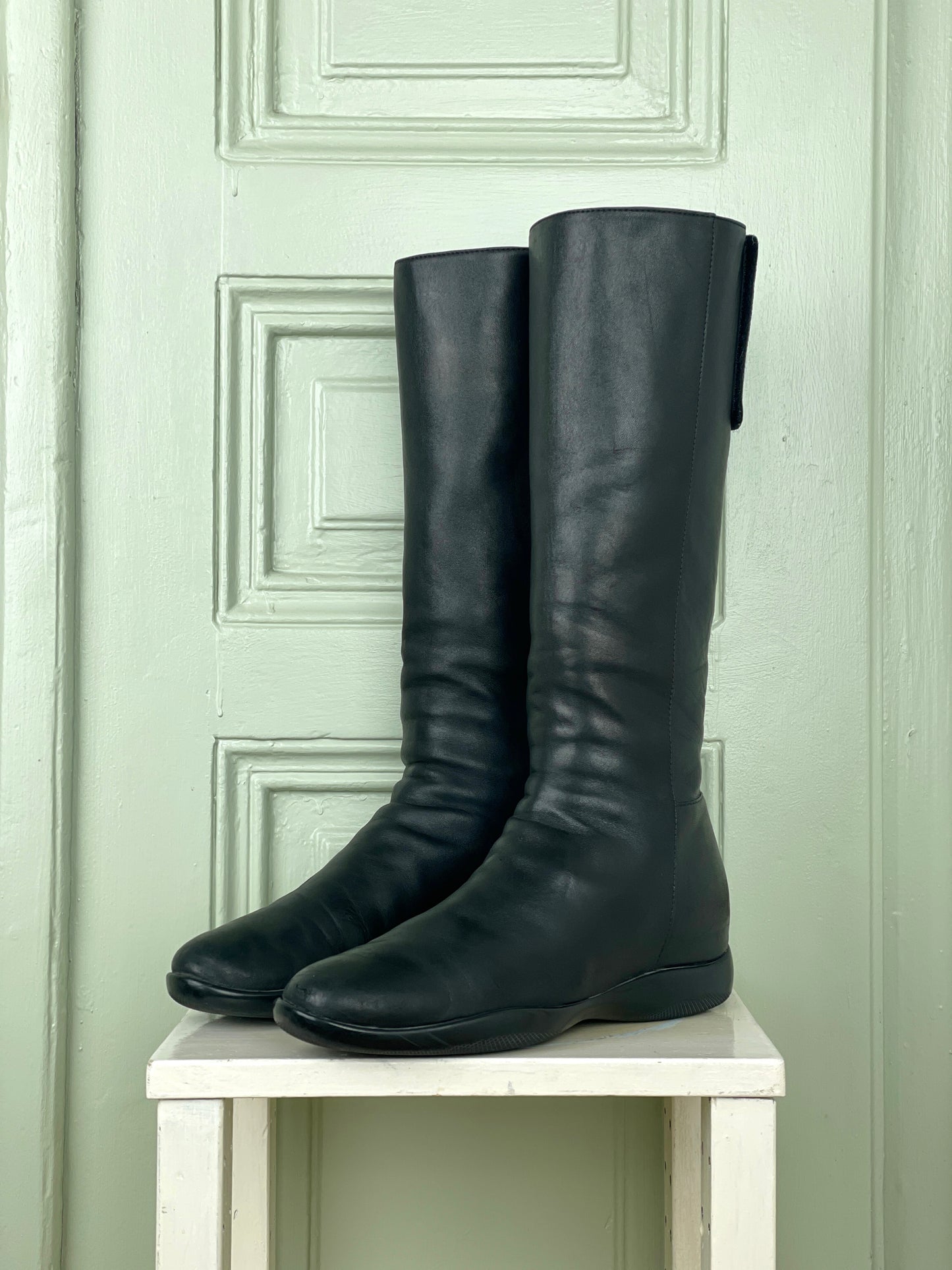 Prada AW99 Linea Rossa Sport Knee Boots
