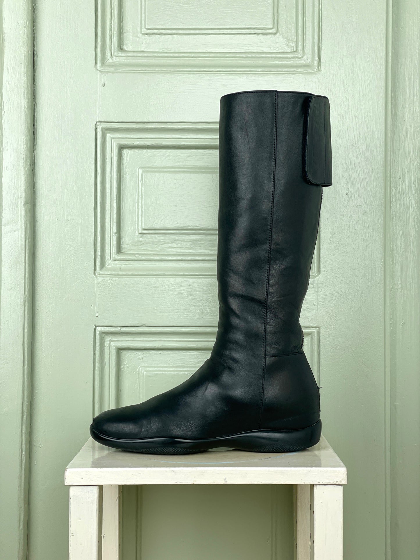 Prada AW99 Linea Rossa Sport Knee Boots