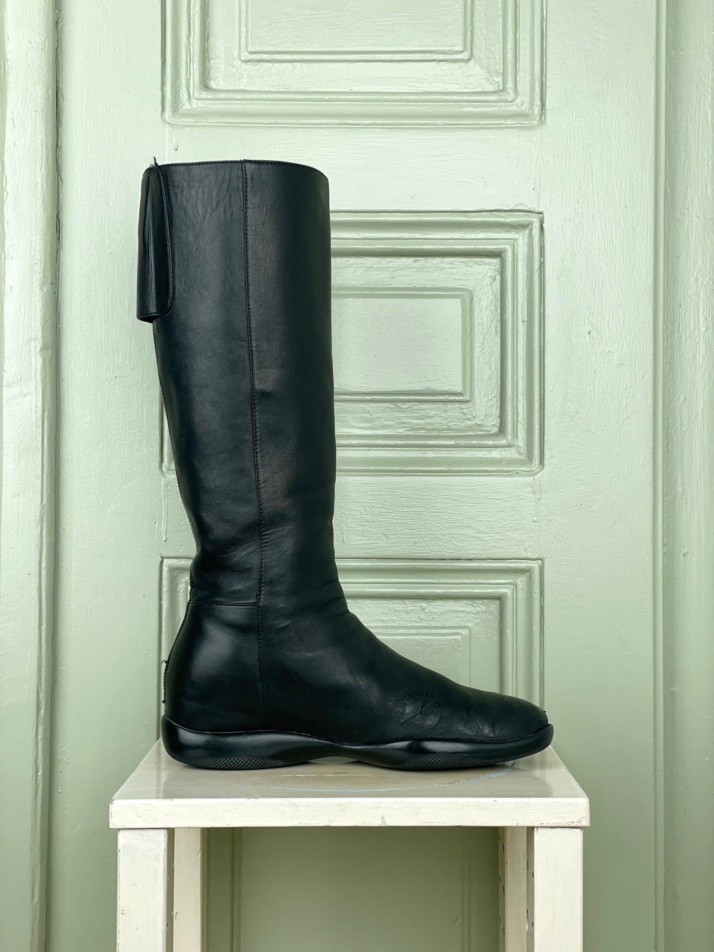 Prada AW99 Linea Rossa Sport Knee Boots
