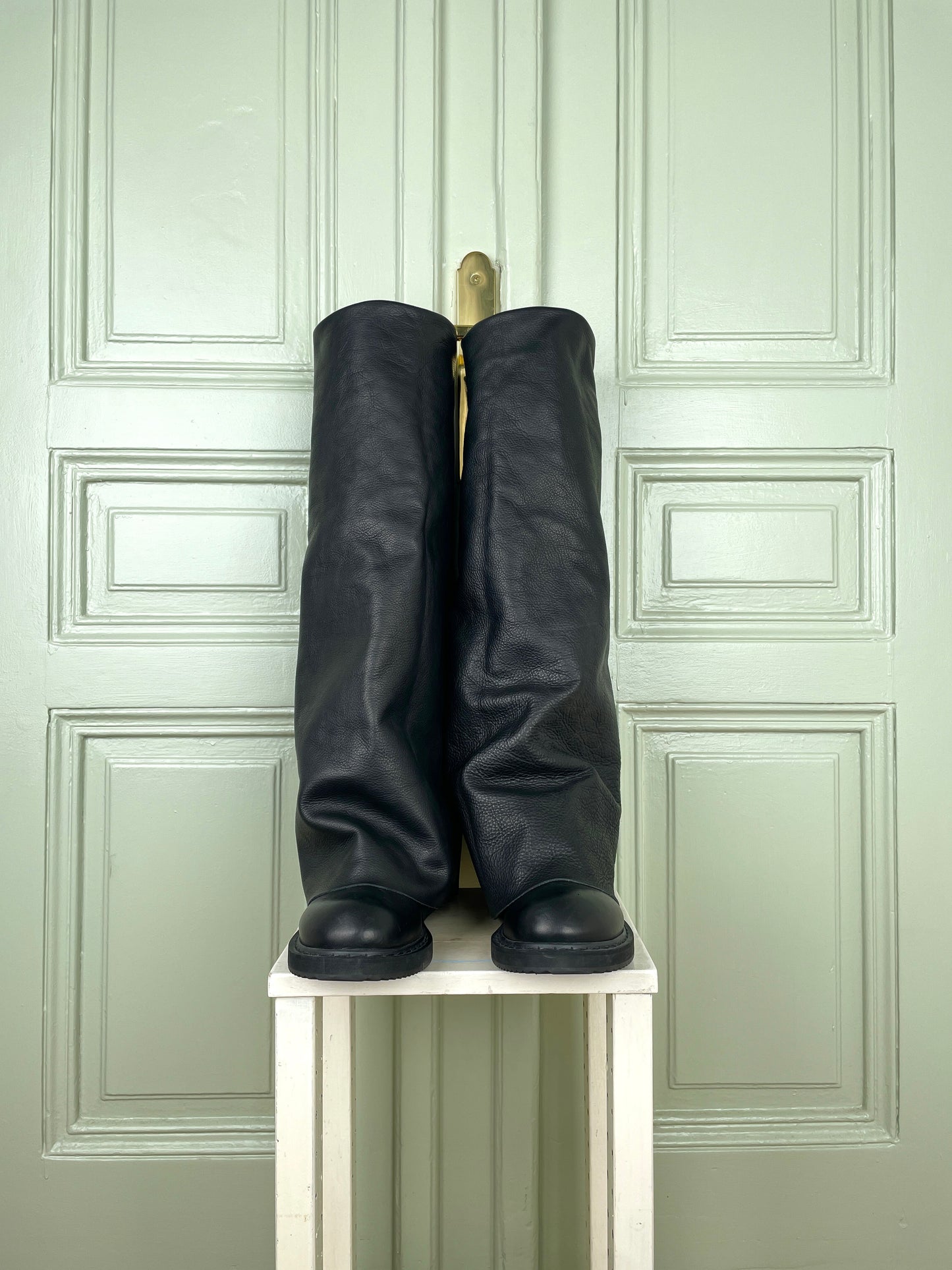 Rick Owens SS11 ANTHEM Fold-Down `Fetish´ Creeper Boots