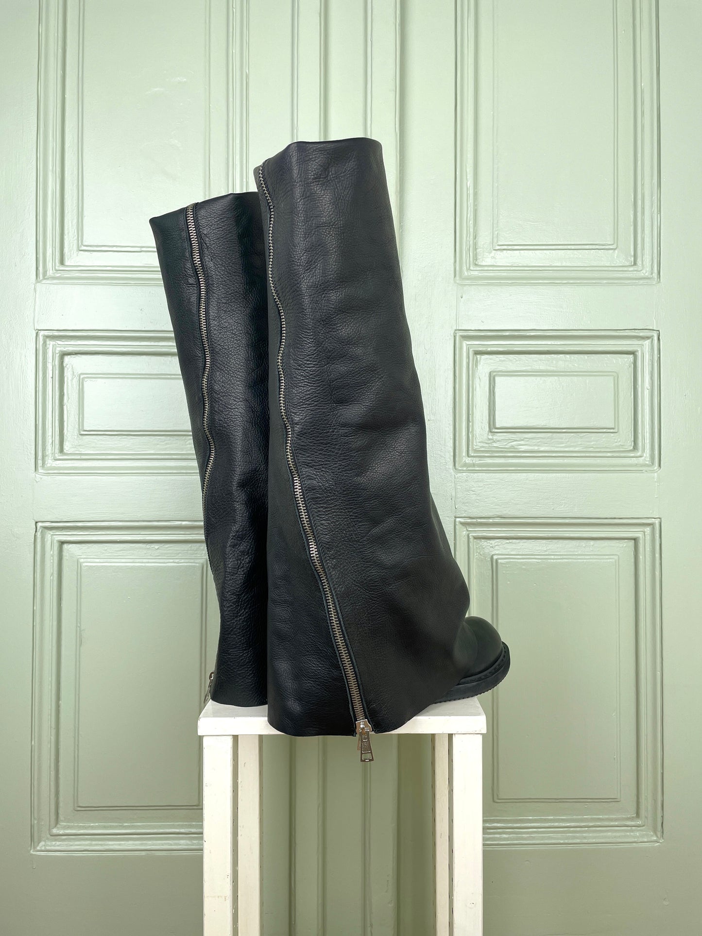 Rick Owens SS11 ANTHEM Fold-Down `Fetish´ Creeper Boots