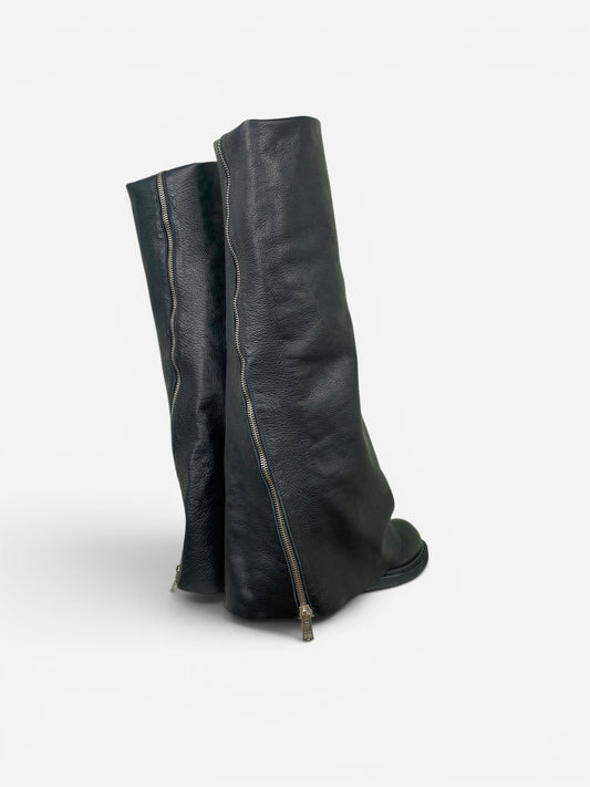 Rick Owens SS11 ANTHEM Fold-Down `Fetish´ Creeper Boots – photo 2