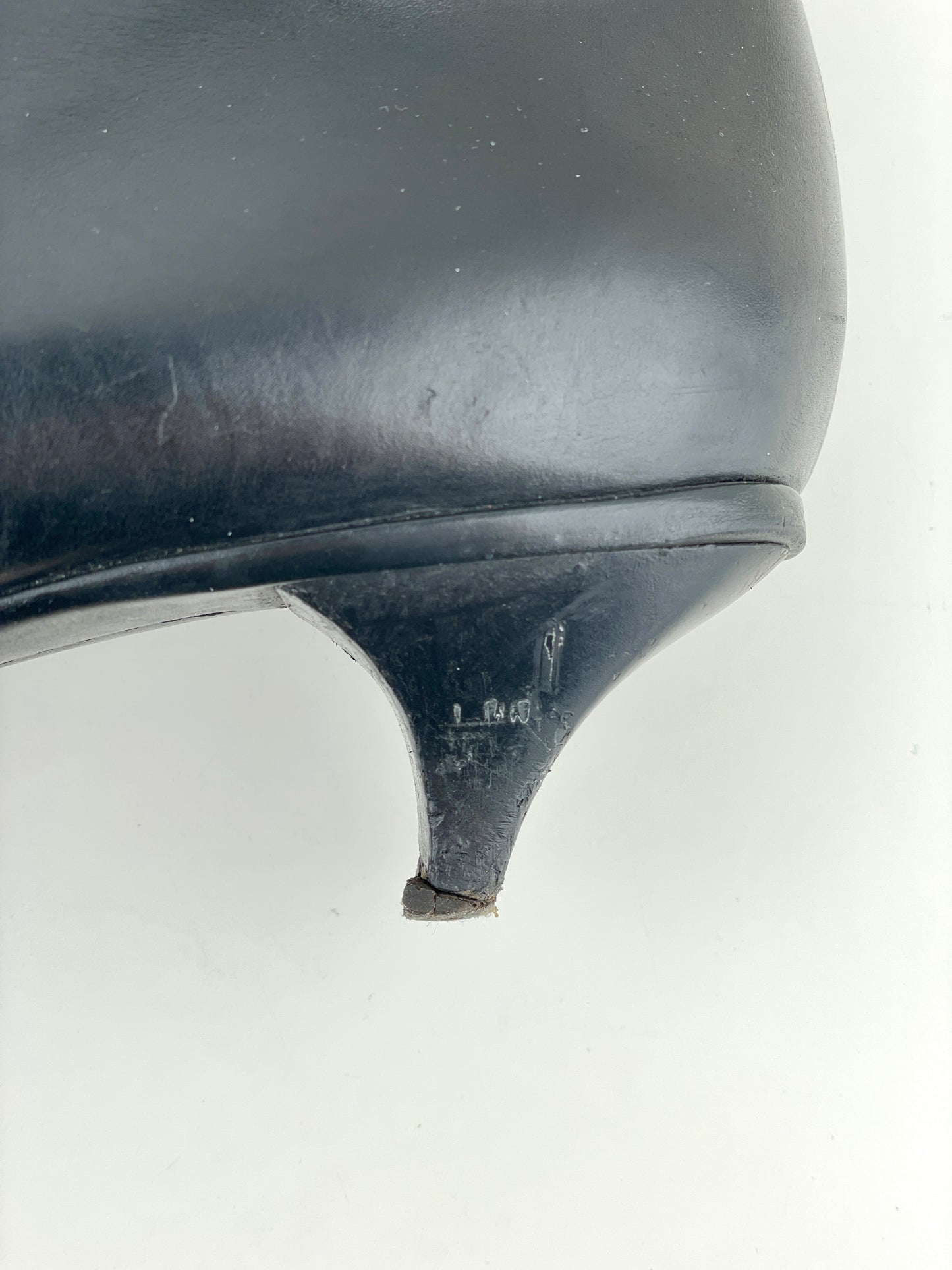 Prada 2000s Kitten Heel Buckle Boots