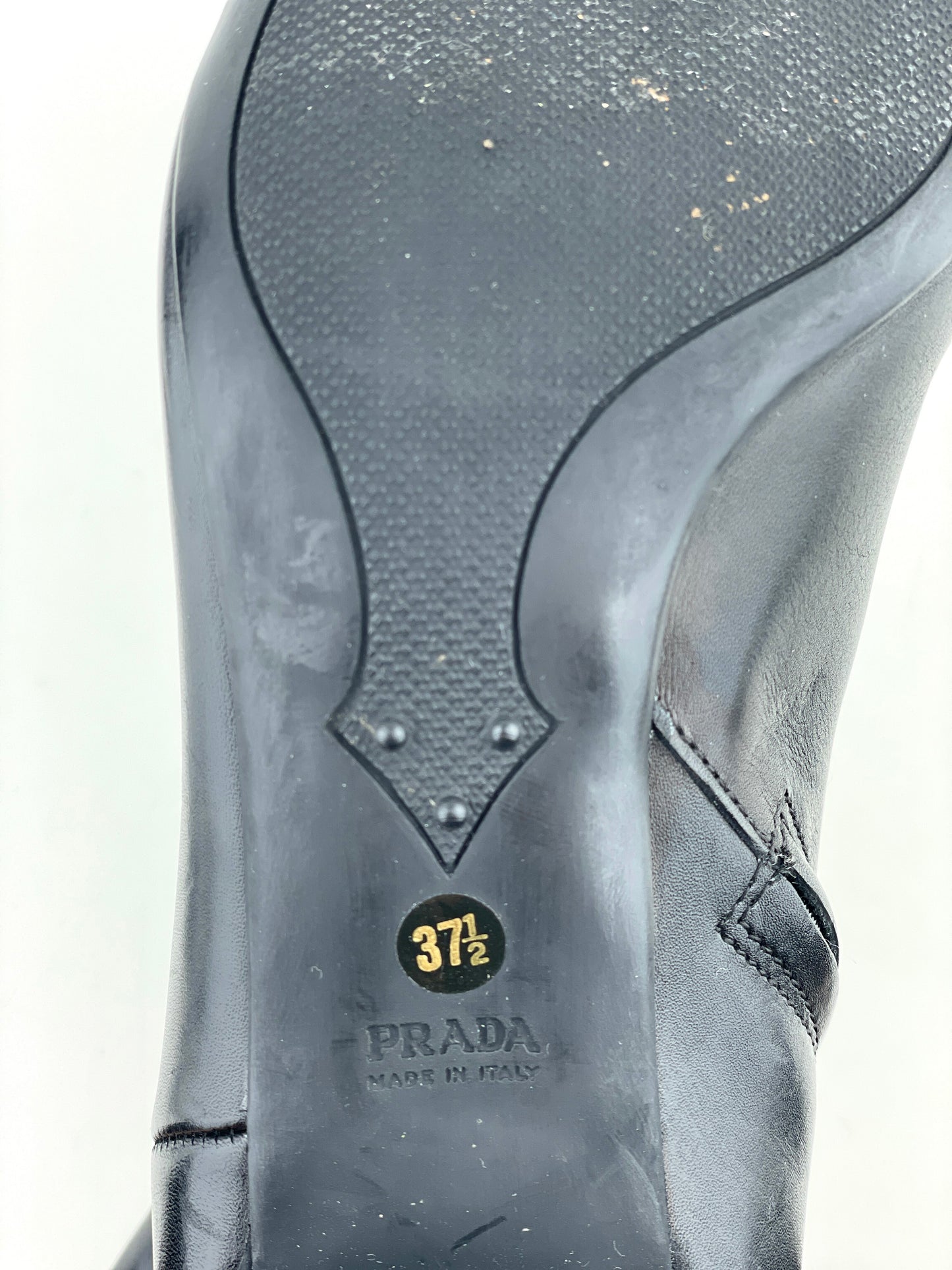 Prada 2000s Kitten Heel Boots