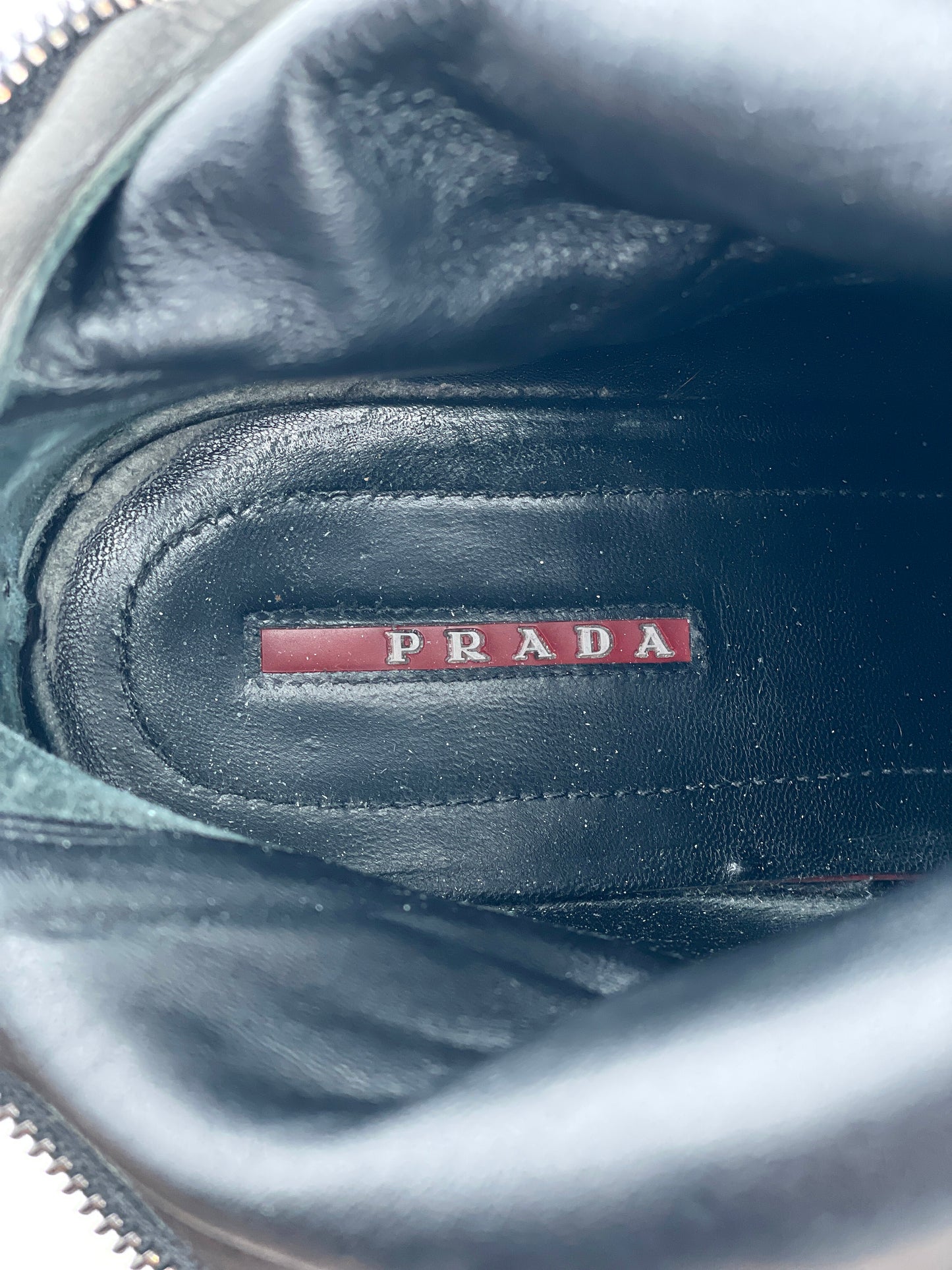 Prada AW99 Linea Rossa Sport Knee Boots