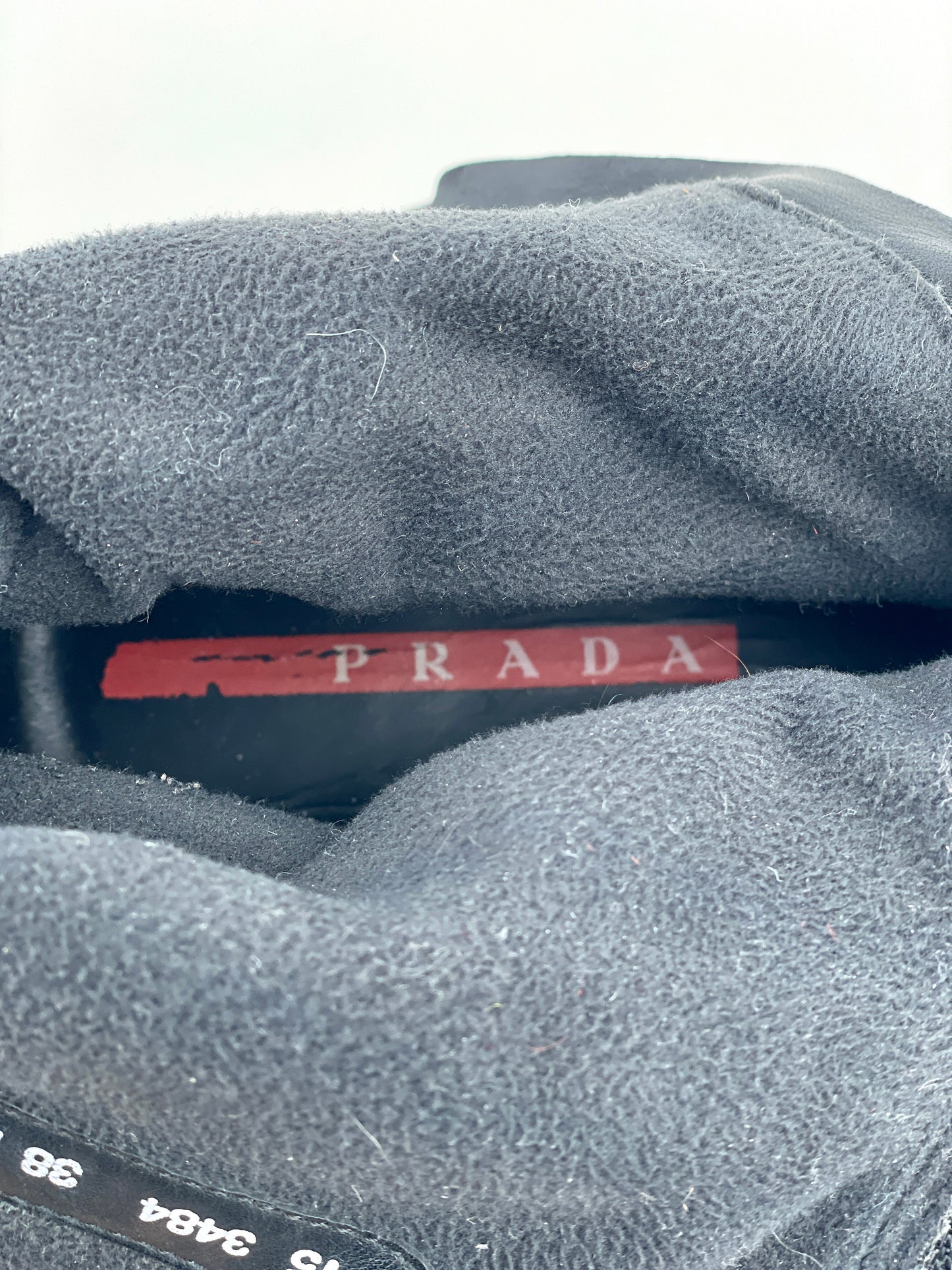 Prada AW99 Square Toe Hybrid Vibram Boots