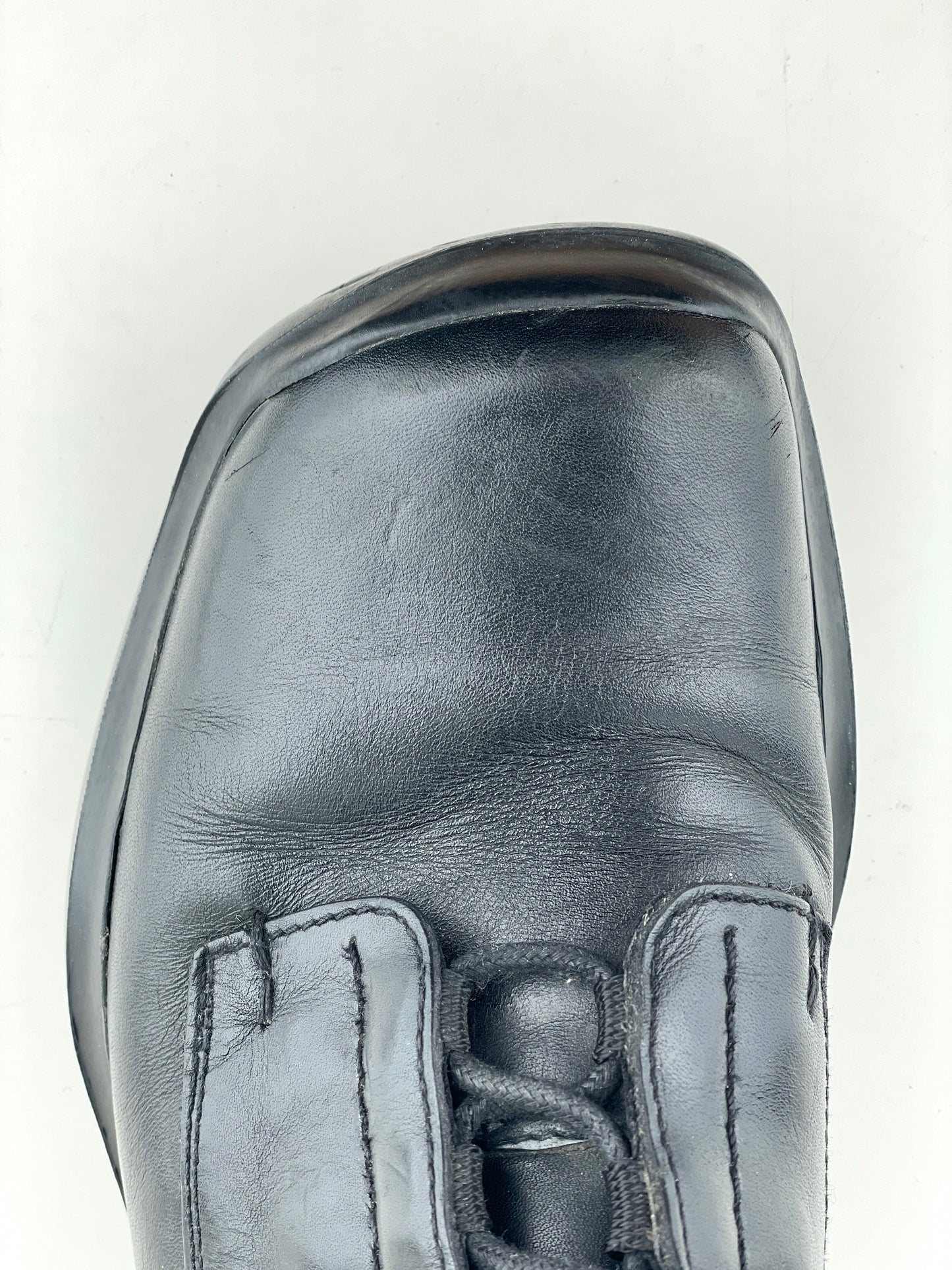 Prada AW99 Square Toe Vibram Combat Boots