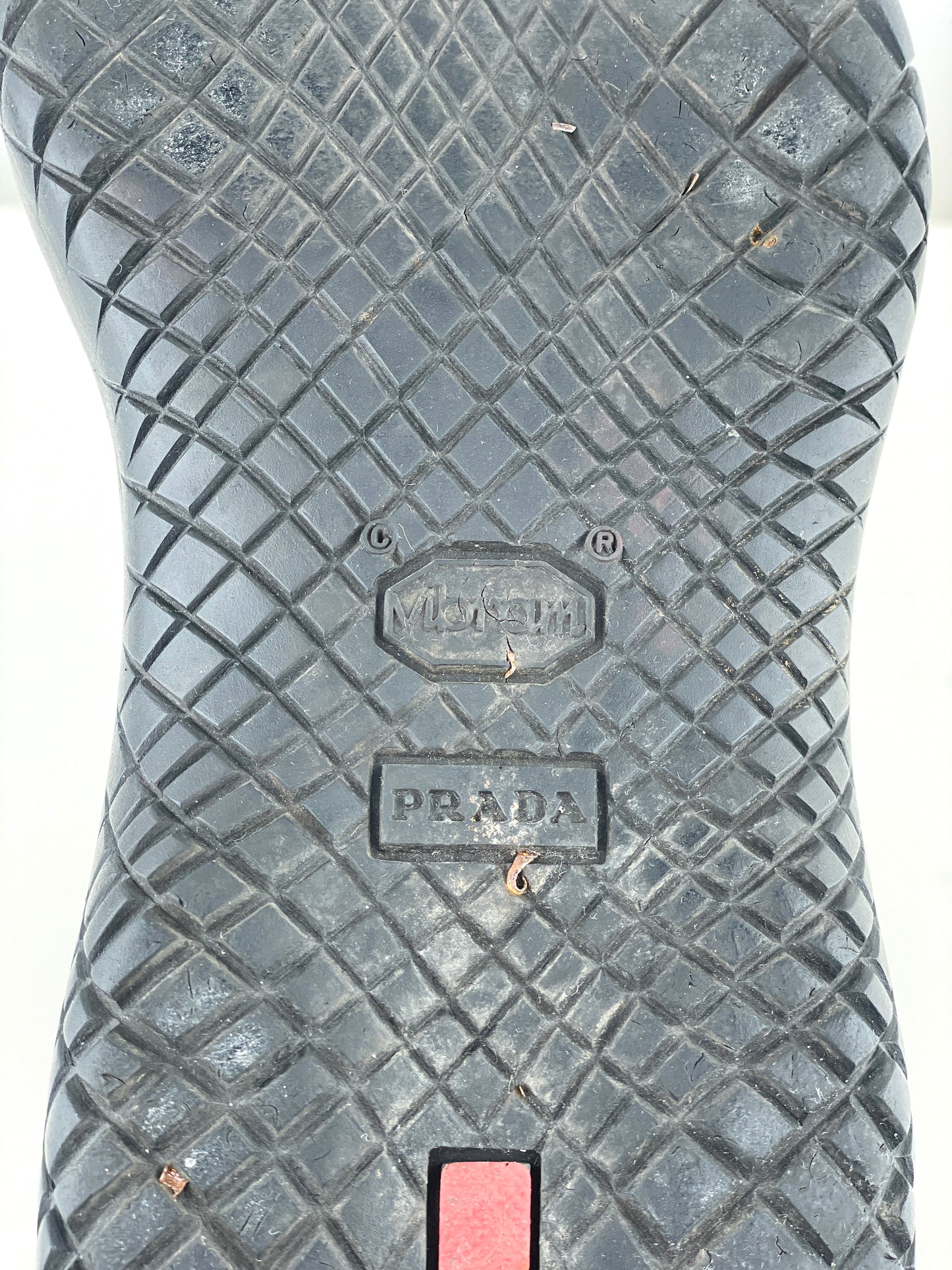 Prada AW99 Square Toe Vibram Combat Boots