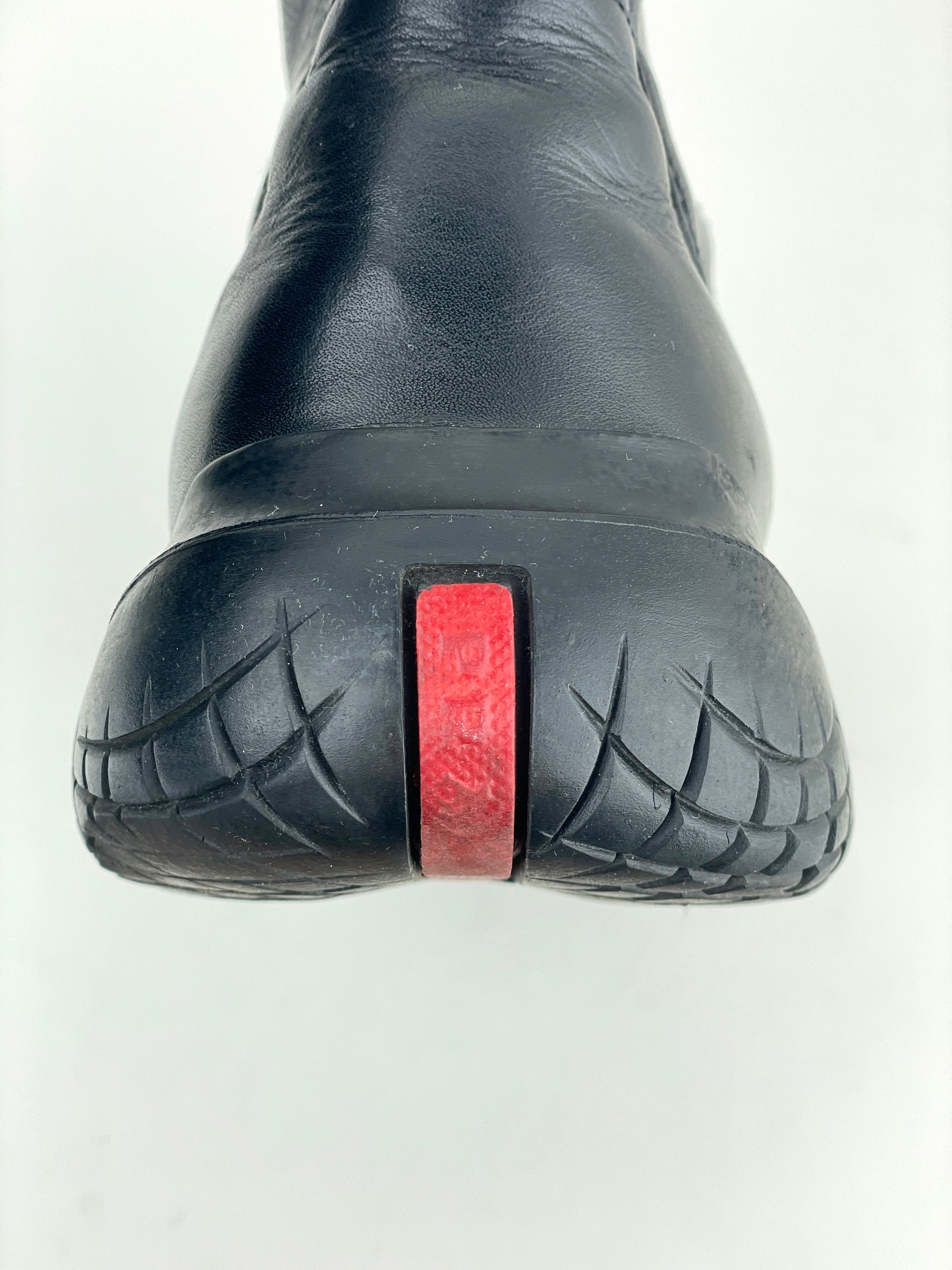 Prada AW99 Square Toe Vibram Combat Boots