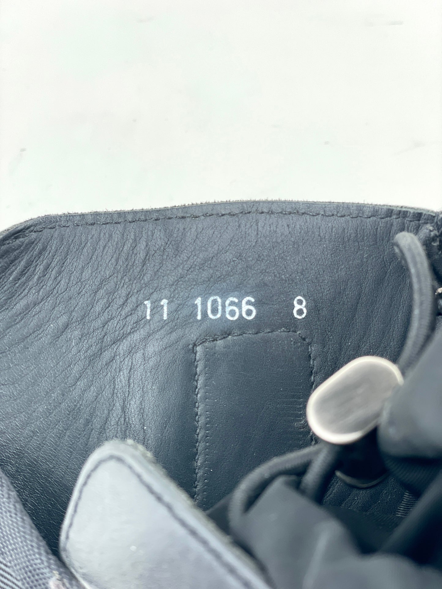 Prada AW99 Square Toe Vibram Combat Boots