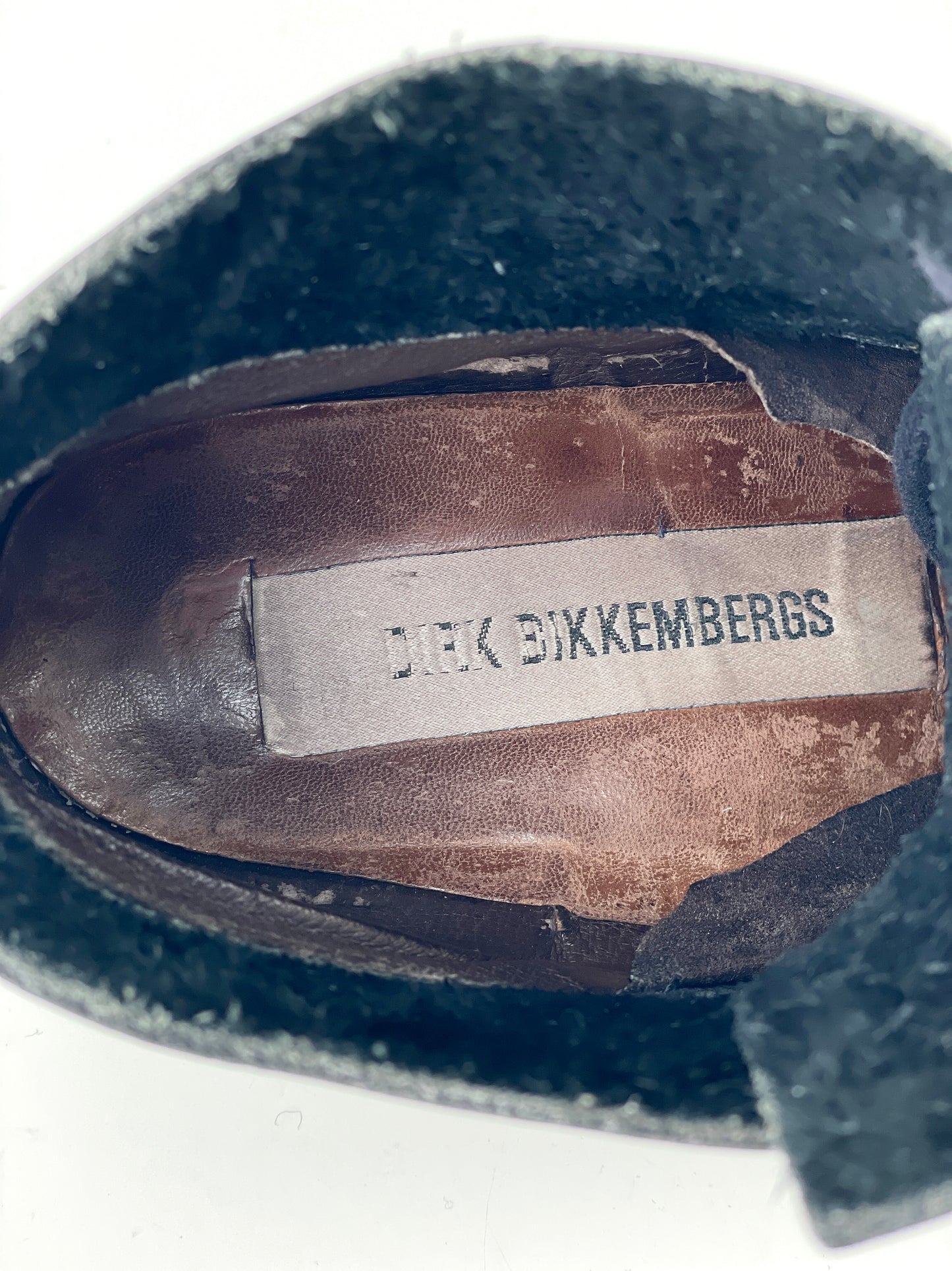 Dirk Bikkembergs 90s Metal Heel Ankle Boots