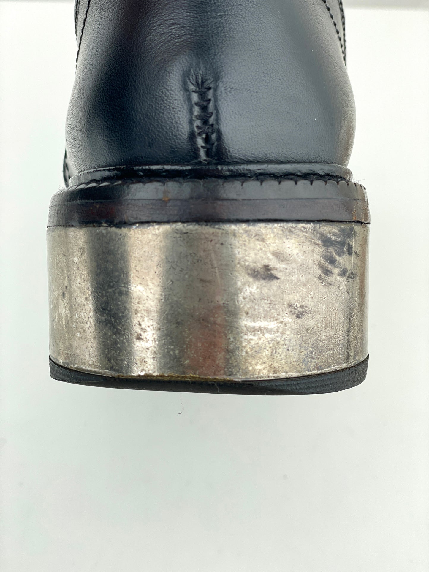 Dirk Bikkembergs 90s Metal Heel Ankle Boots