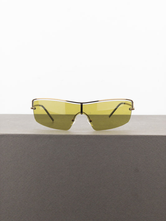 Gucci by Tom Ford 2000s GG2683/S Wrap Mask Shield Sunglasses