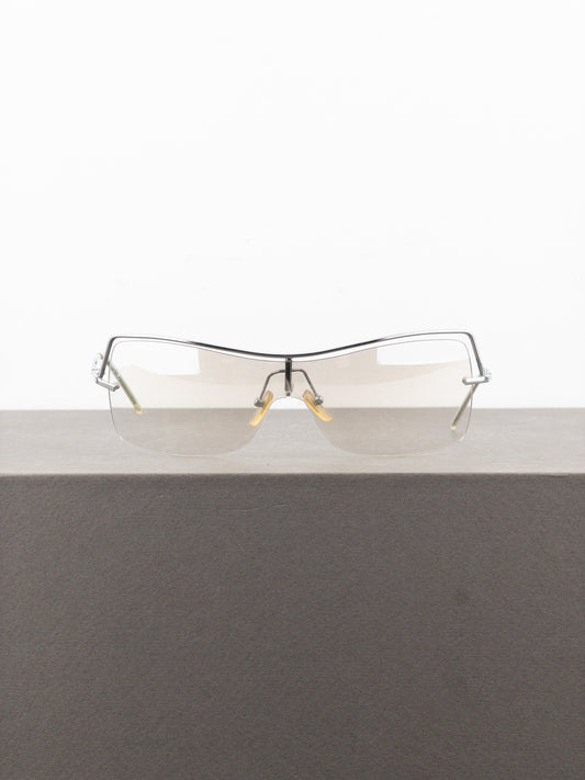 Gucci by Tom Ford 2000s GG2683/S Wrap Mask Shield Sunglasses