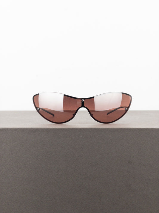 Gucci by Tom Ford SS01 GG2665/S Wrap Mask Shield Cat Eye Sunglasses