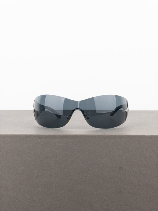 Prada SS04 ‘SPR72G’ Star Wrap Mask Shield Sunglasses