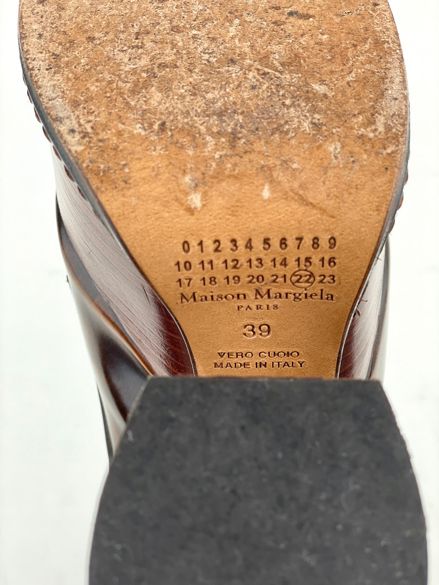 Maison Margiela AW16 70s Platform Loafer Heels
