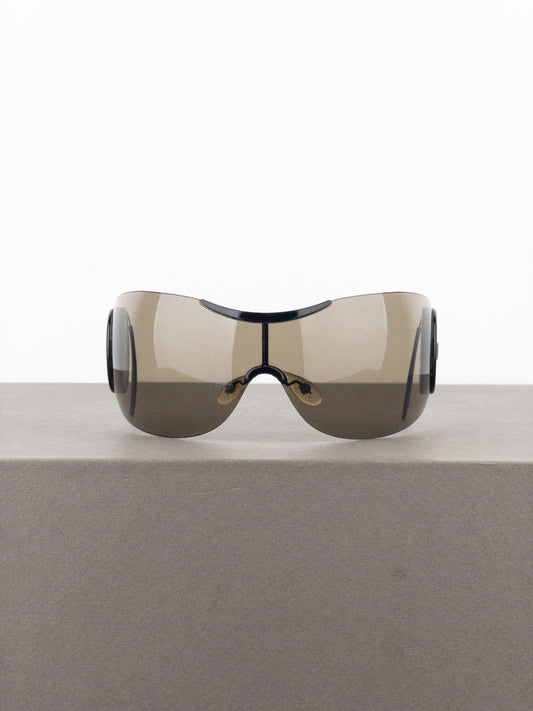 Dior by Galliano 2000s ‘Sport 2’ Wrap Mask Shield Sunglasses