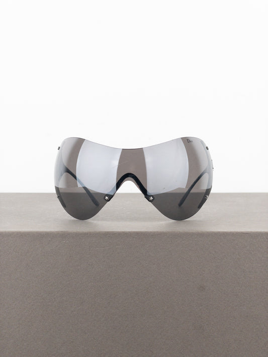 Dior by Galliano SS00 ‘Ski 1’ Wrap Mask Shield Sunglasses