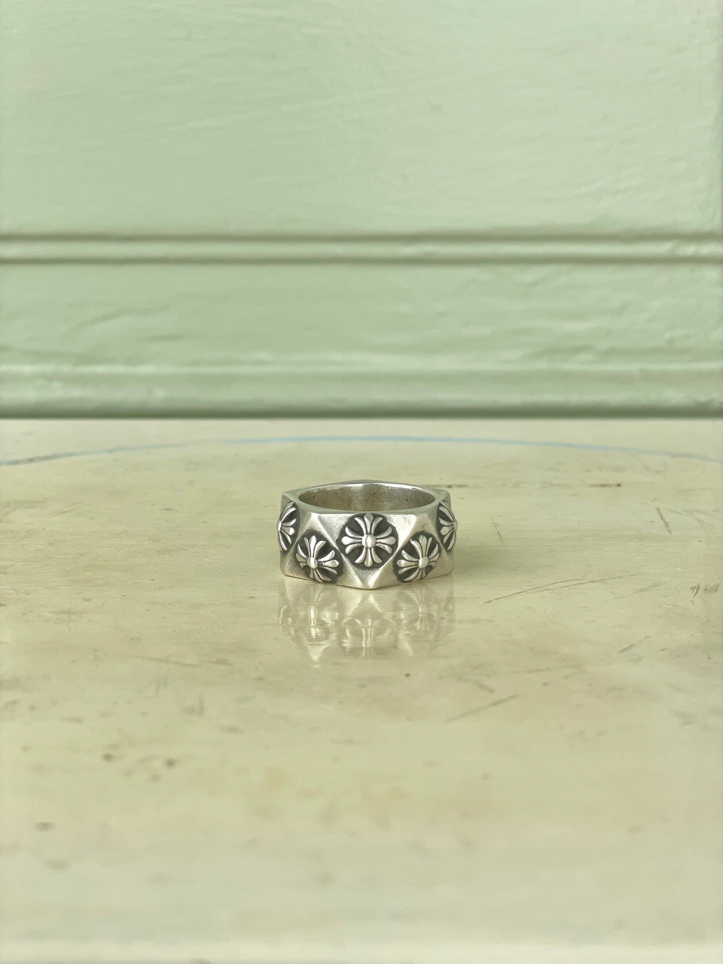 Chrome Hearts Pentagon Plus Ring