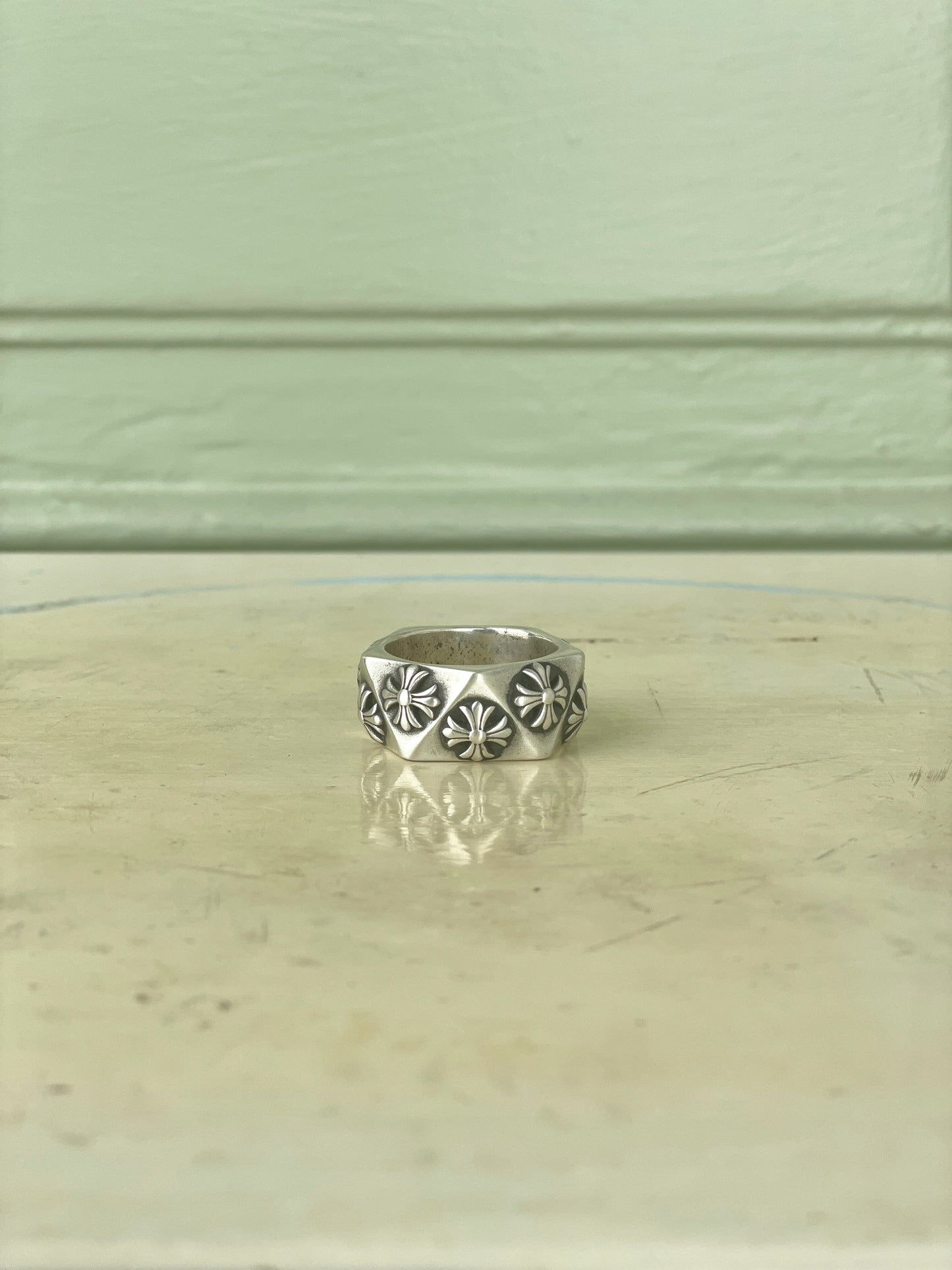 Chrome Hearts Pentagon Plus Ring