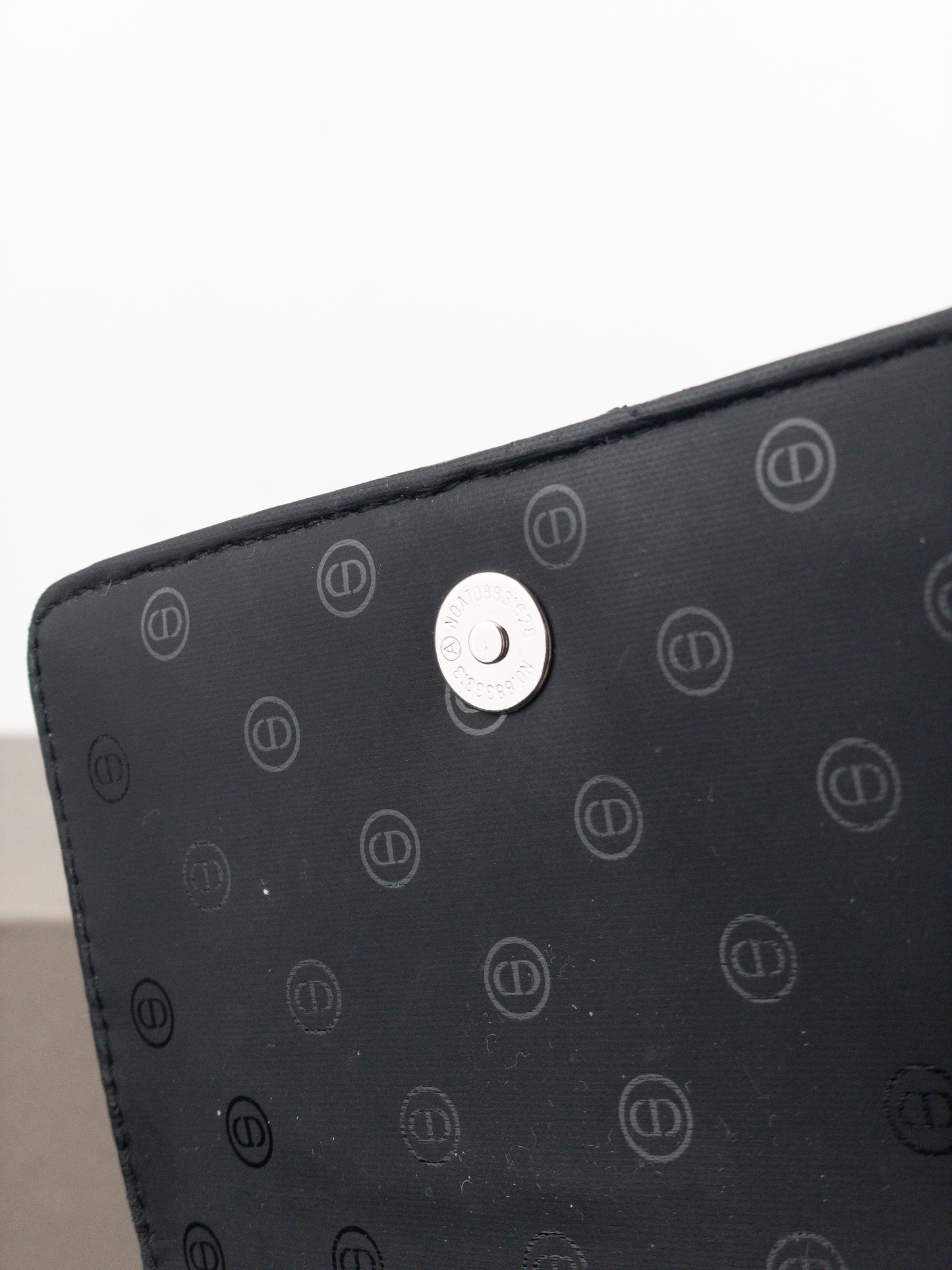 Dior 2000s Metallic Silver Cosmetic Bag