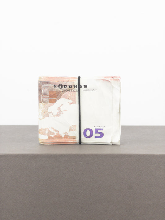 Maison Margiela SS08 Artisanal '05 Euro Bills' Bifold Wallet