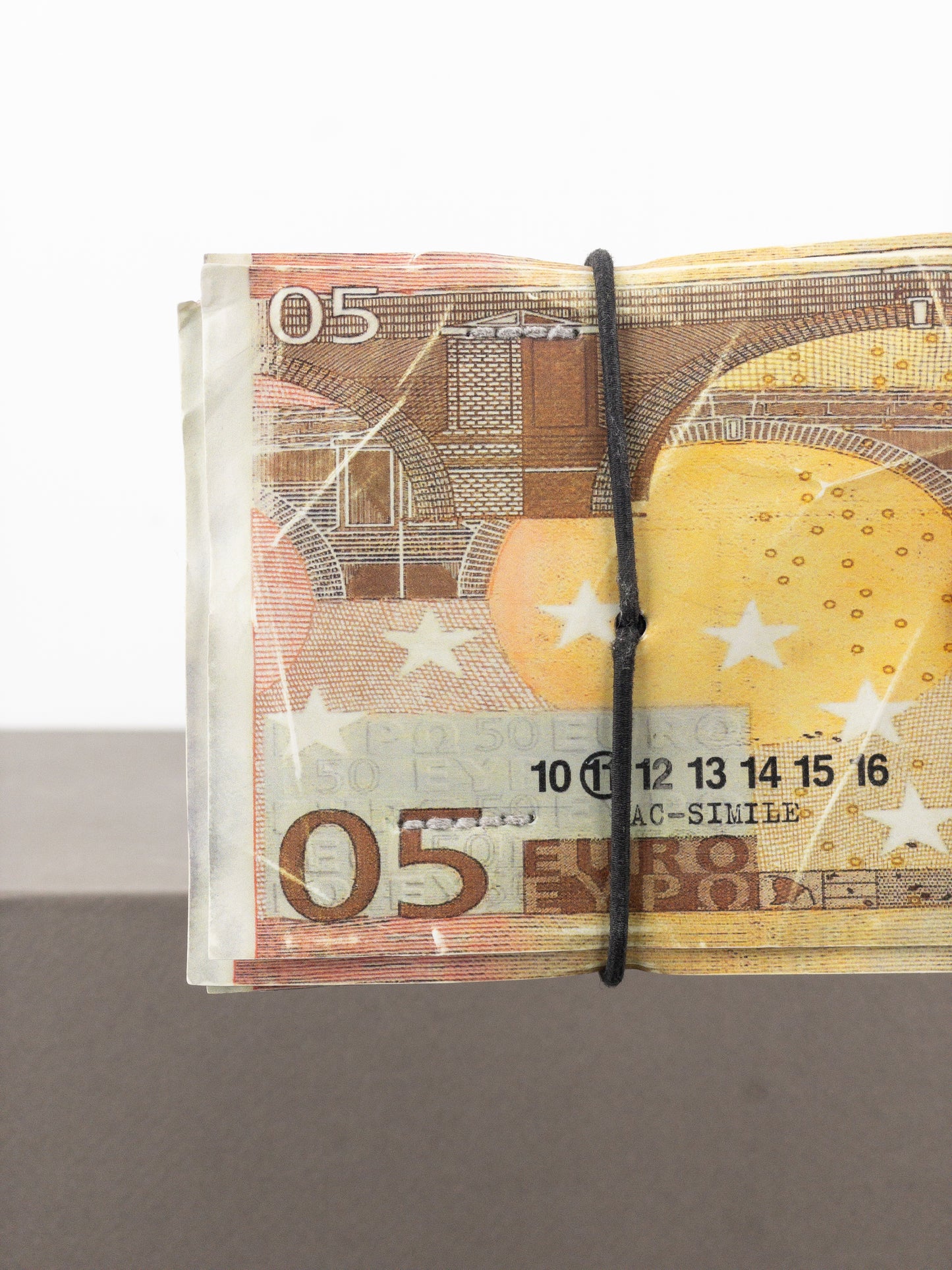 Maison Margiela SS08 Artisanal '05 Euro Bills' Bifold Wallet