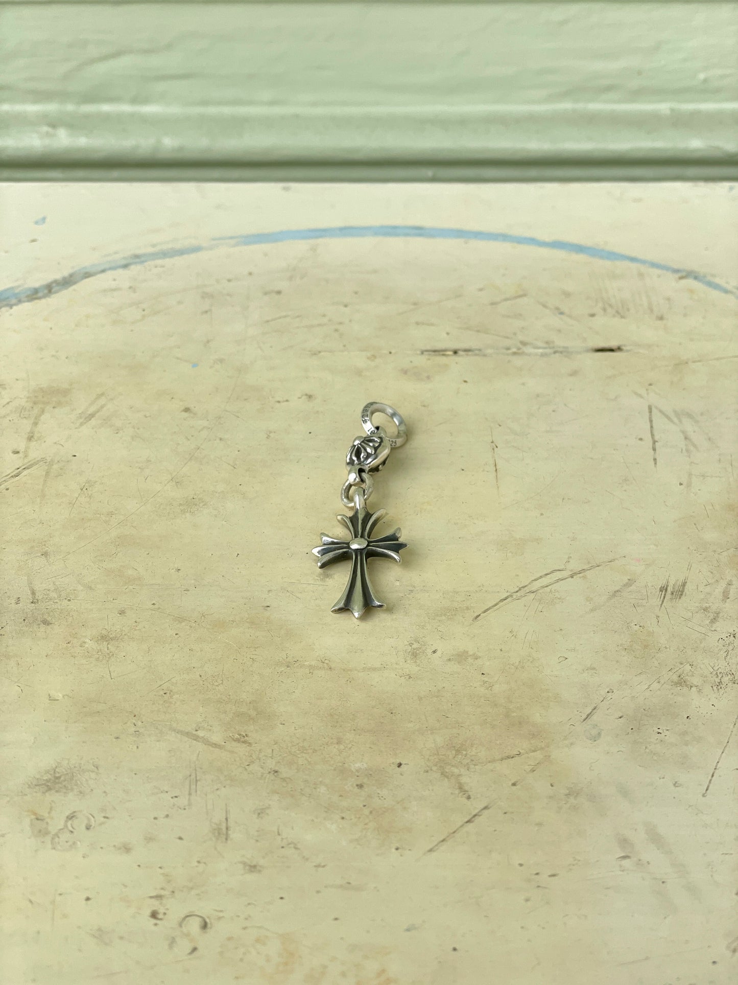 Chrome Hearts Tiny Cross Crossball Pendant