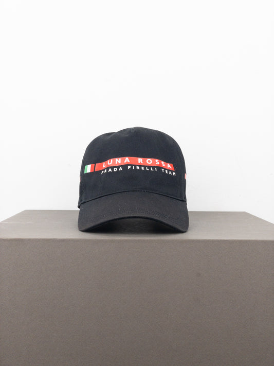 Prada Luna Rossa 2023 American Cup Sailing Baseball Cap Black