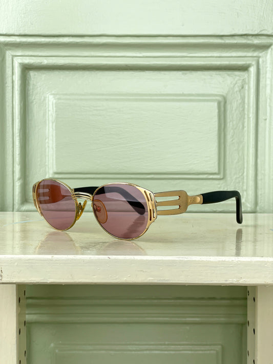 Jean Paul Gaultier 90s Fork-Frame Sunglasses 56-3281