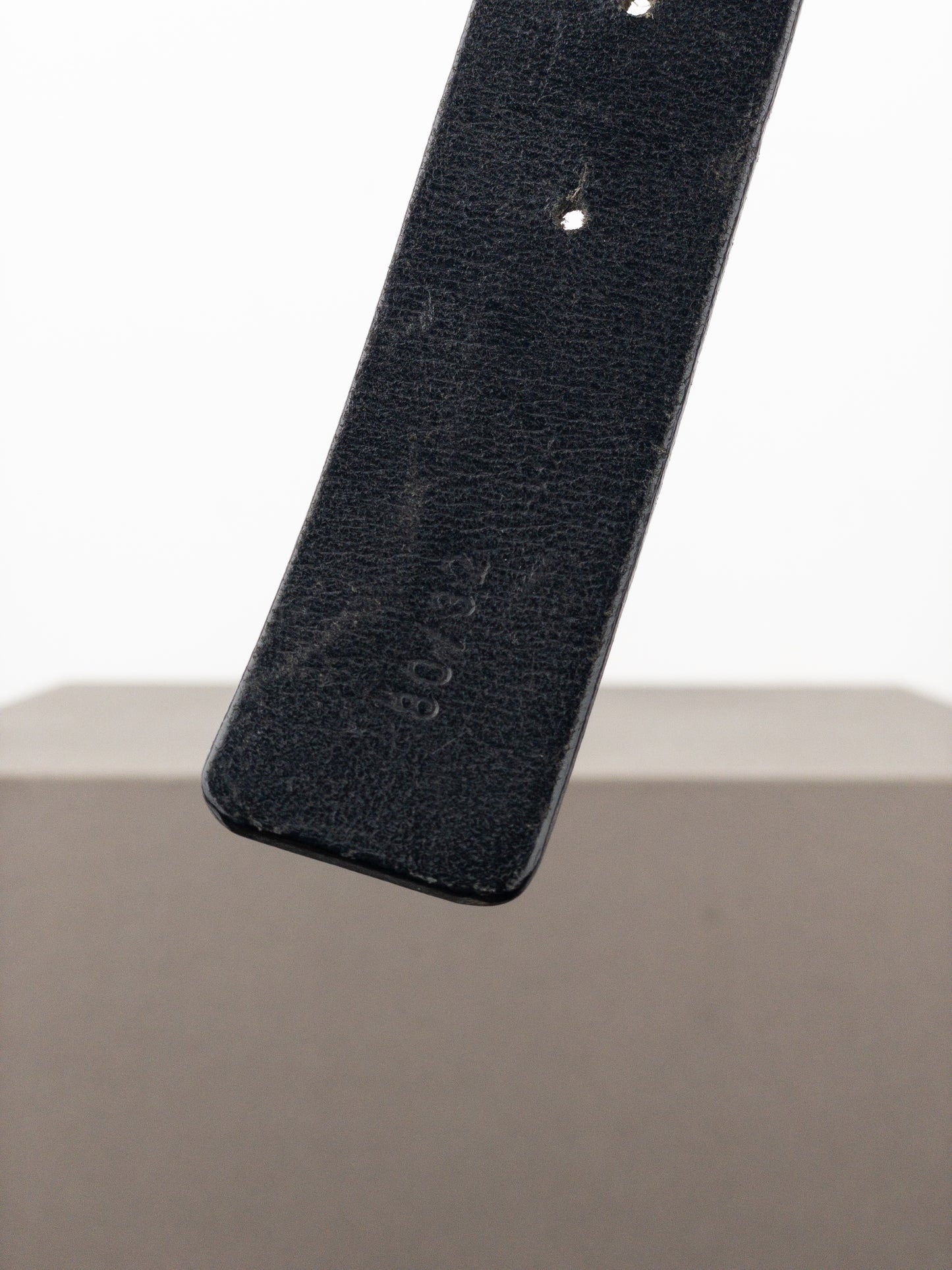 Jean Paul Gaultier 90s Logo Buckle Belt