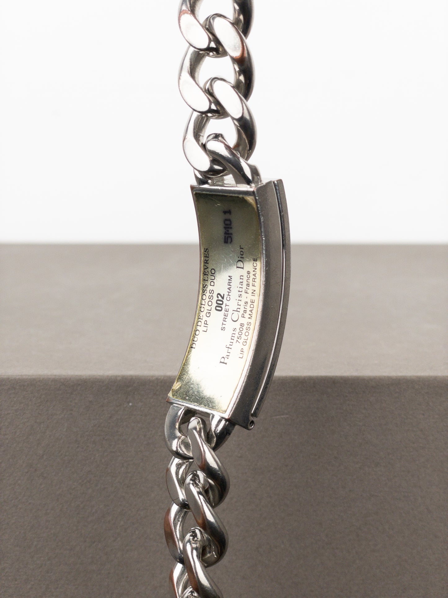 Dior by Galliano SS04 Cuban Link Pill Braccelet