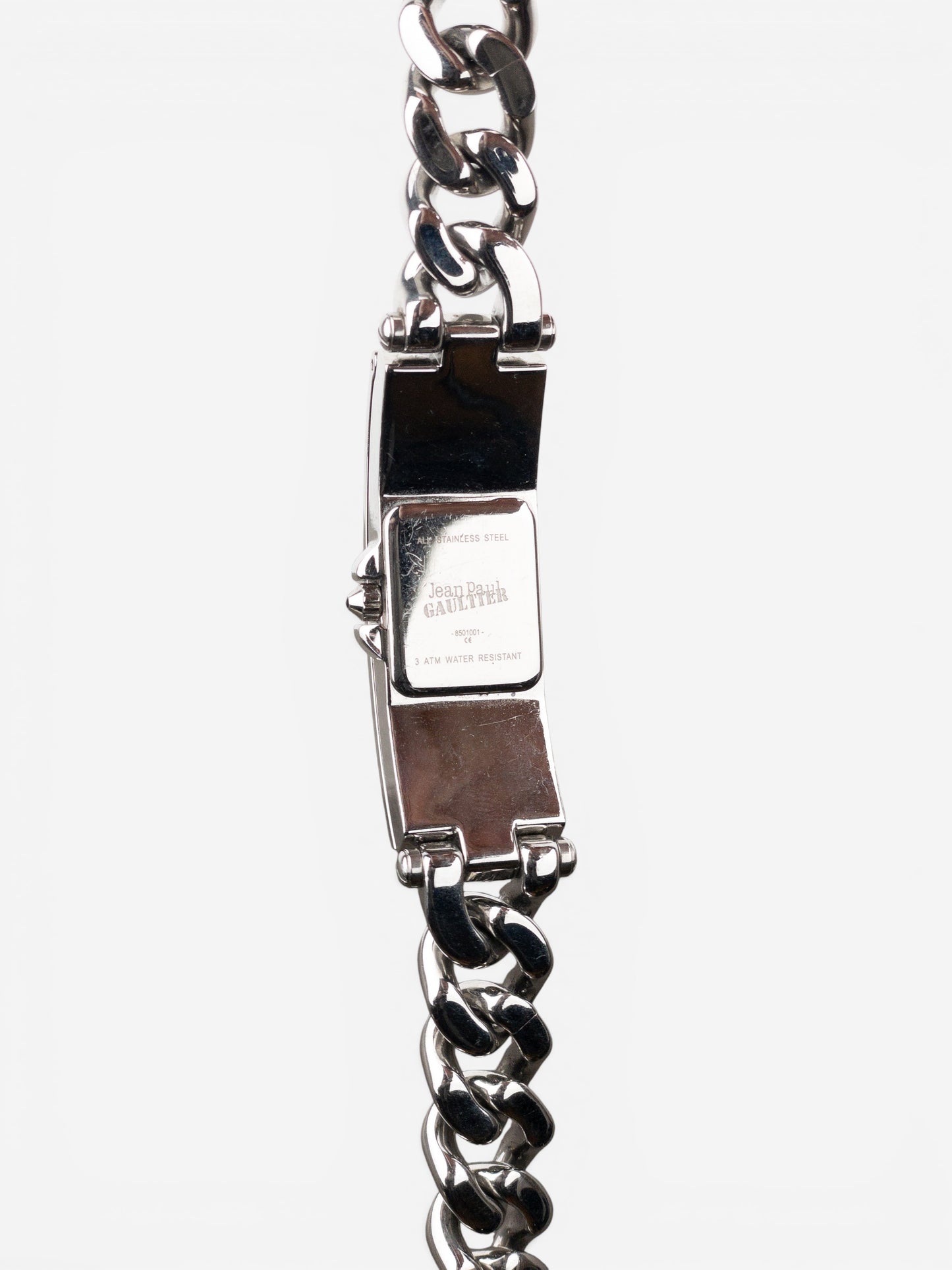 Jean Paul Gaultier 1990s Cuban Link Wrist Watch – photo 7