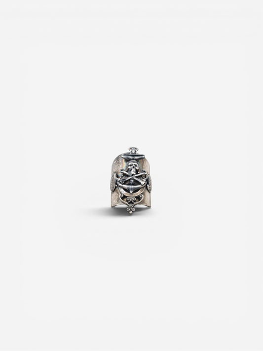 Jean Paul Gaulter AW94 Bronze-Colored Anchor Skull Logo Ring – photo 2