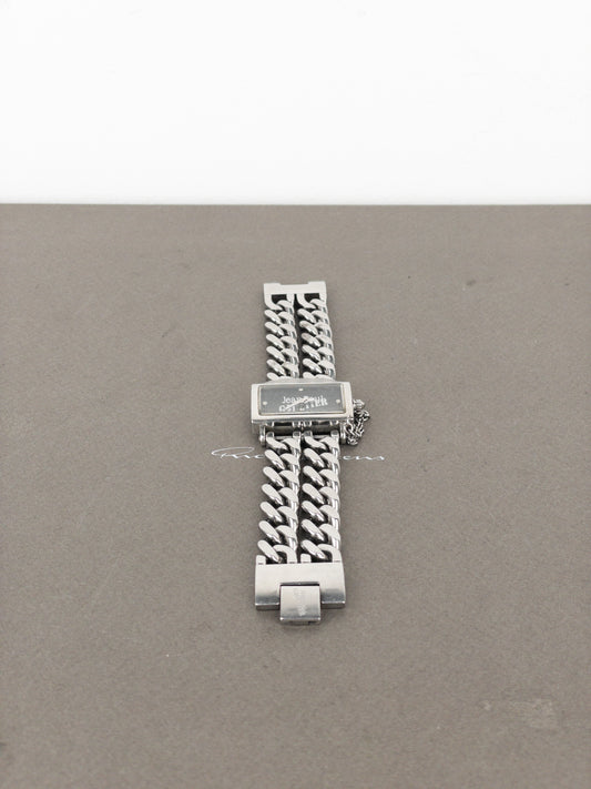 Jean Paul Gaultier 1990s Cuban Bracelet Watch