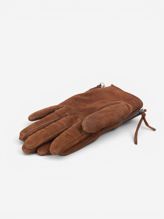 Balmain by Decarnin 2010s Suede Leather Biker Gloves – photo 2