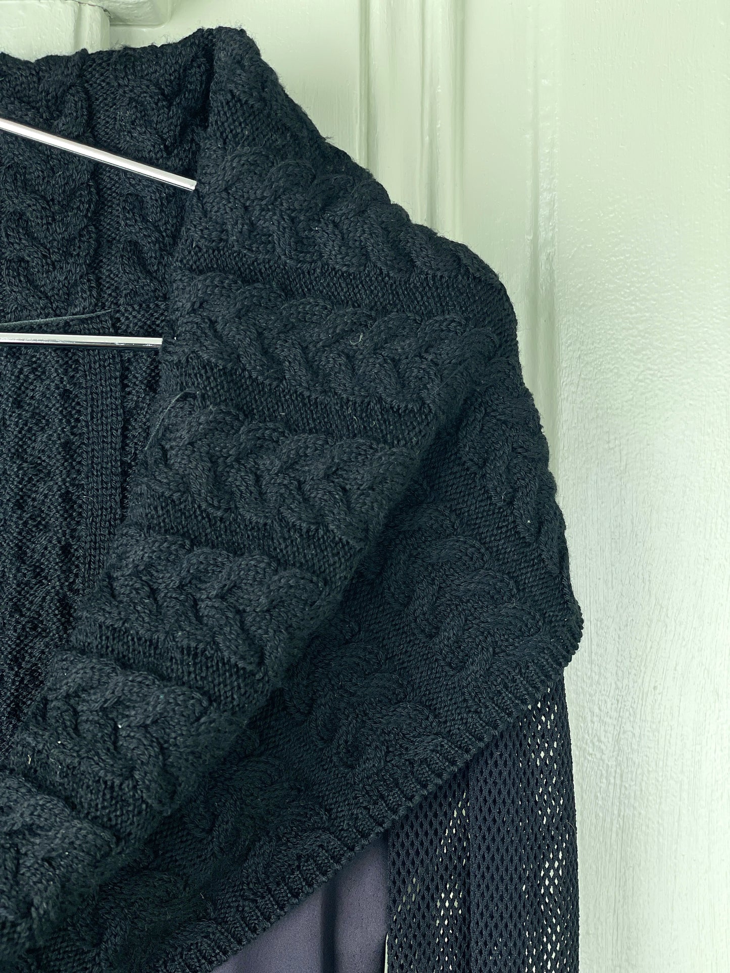 Jean Paul Gaultier x Equator 80s Hybrid Knit-Collar Gown