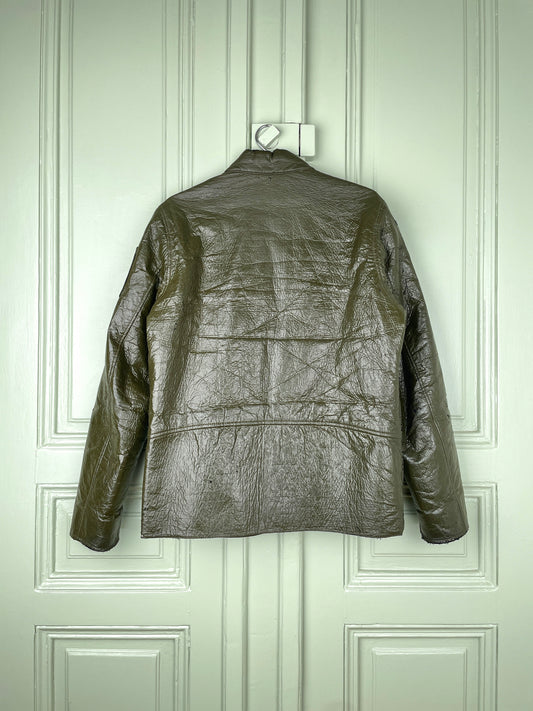 Helmut Lang Jeans AW99 Polyurethane Astro-Biker Jacket