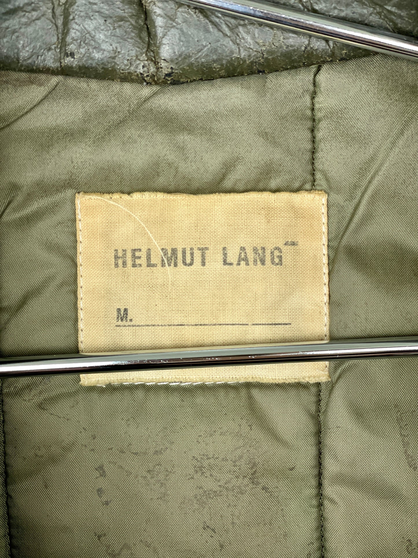 Helmut Lang Jeans AW99 Polyurethane Astro-Biker Jacket