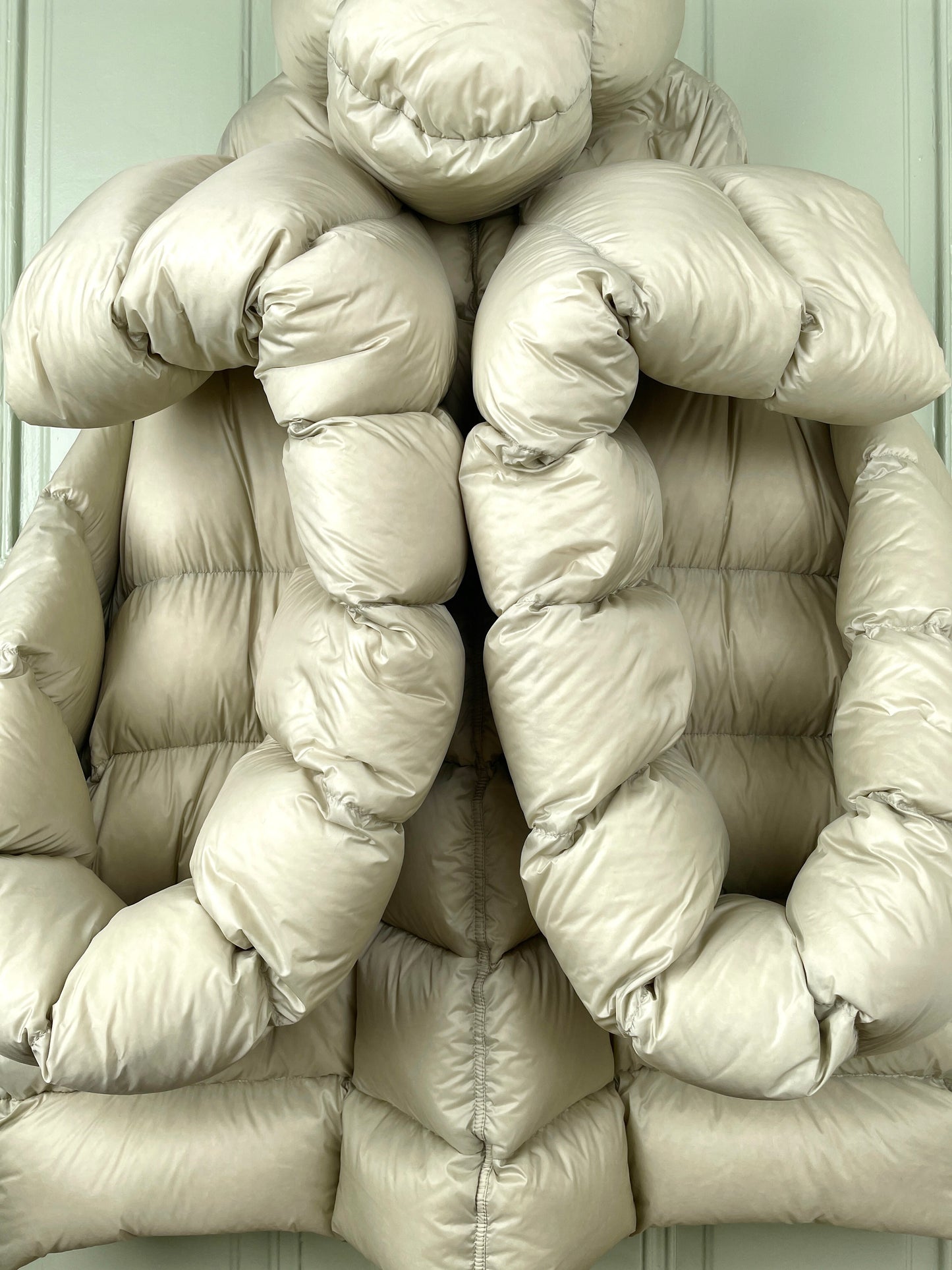 Rick Owens AW22 STROBE Transformable Oversize Puffer Cape Jacket