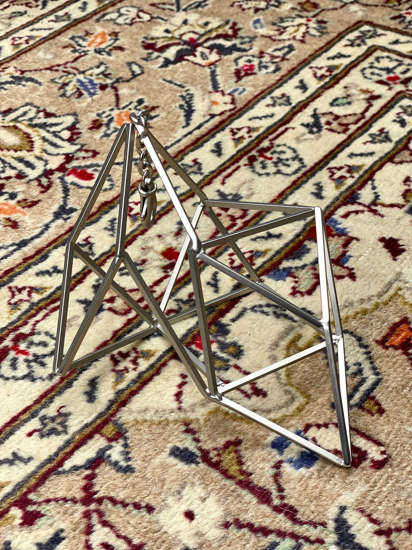 Rick Owens SS19 BABEL Large Geometrical Keychain