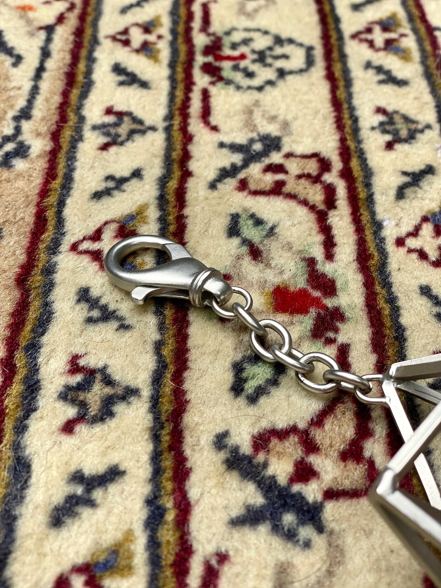 Rick Owens SS19 BABEL Small Geometrical Keychain
