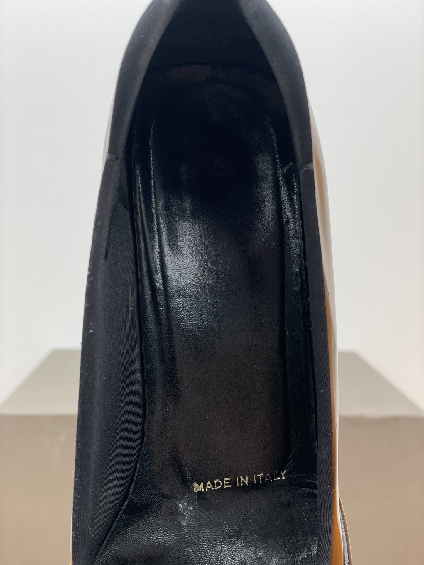 Prada AW99 Square-Toe Sports Kitten Pump Heels