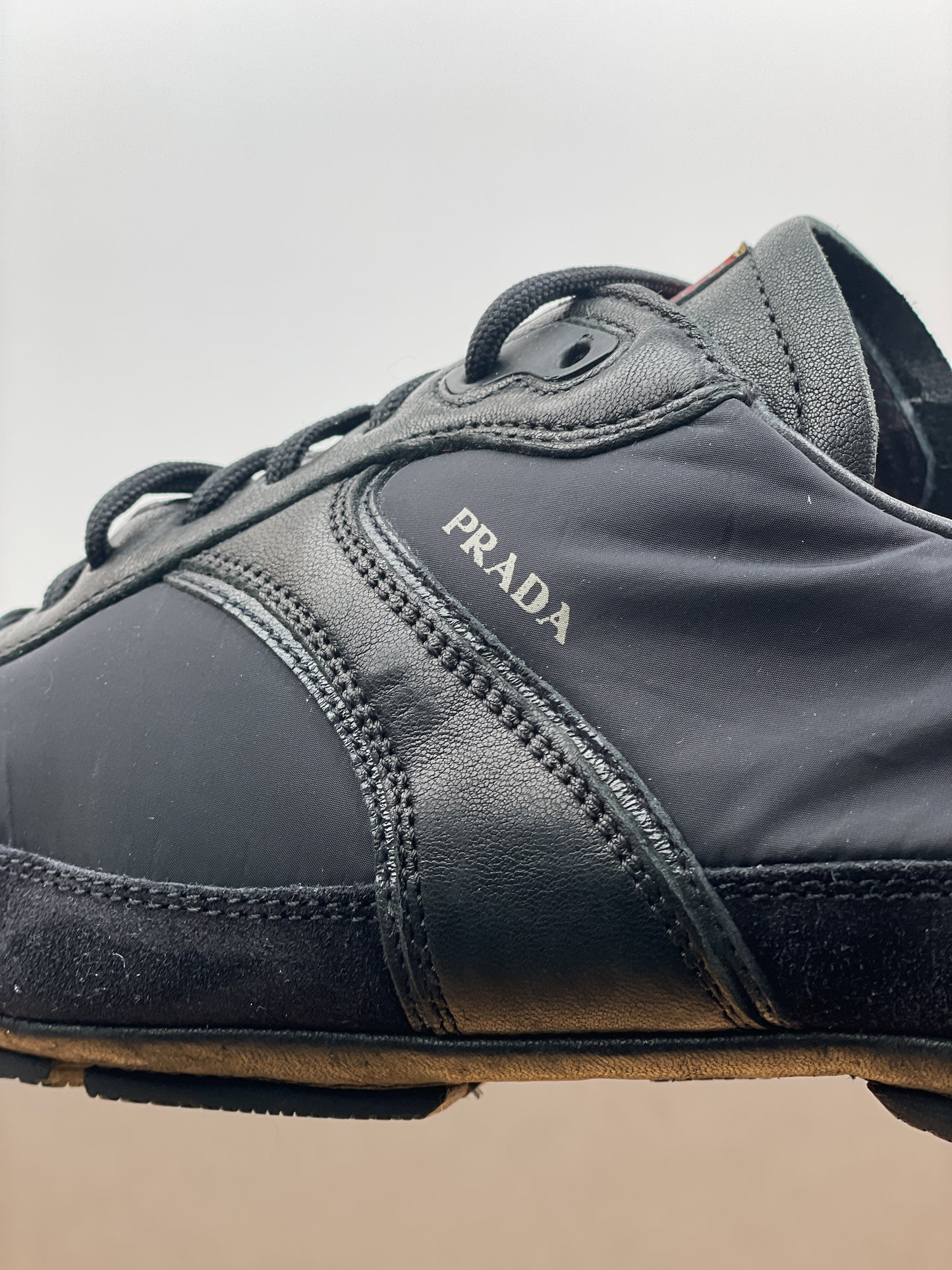 Prada 2000s Car Shoe Low-Top Driving Sneaker