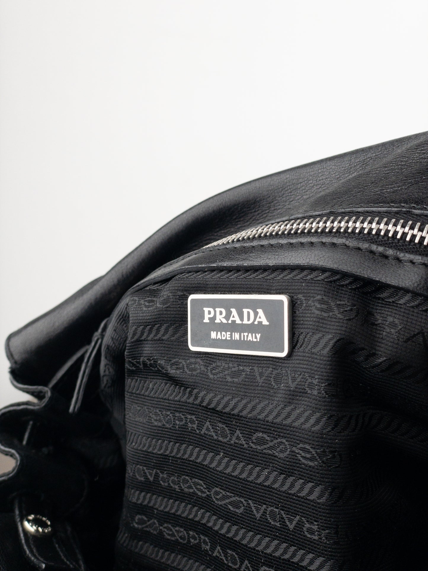 Prada 2000s ‘Easy’ Sybille East-West Baguette Shoulder Bag