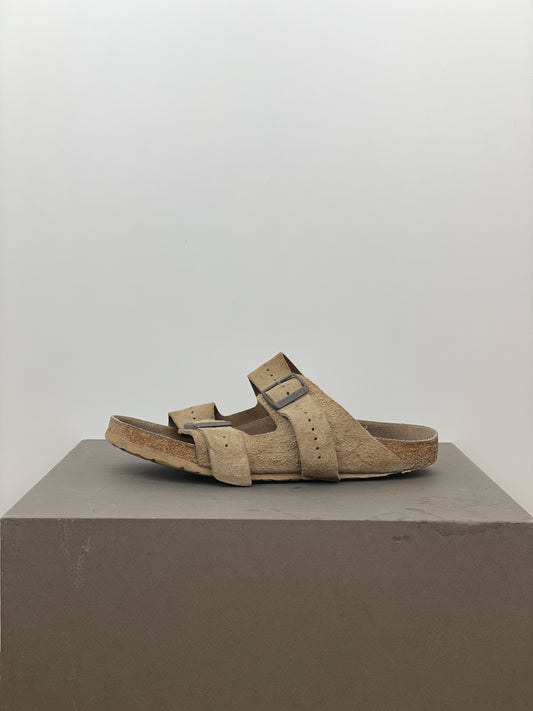 Rick Owens x Birkenstock Suede Arizona Sandal Slides