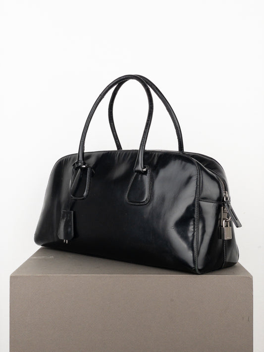 Prada 2000s Bauletto Bowling Shoulder Bag